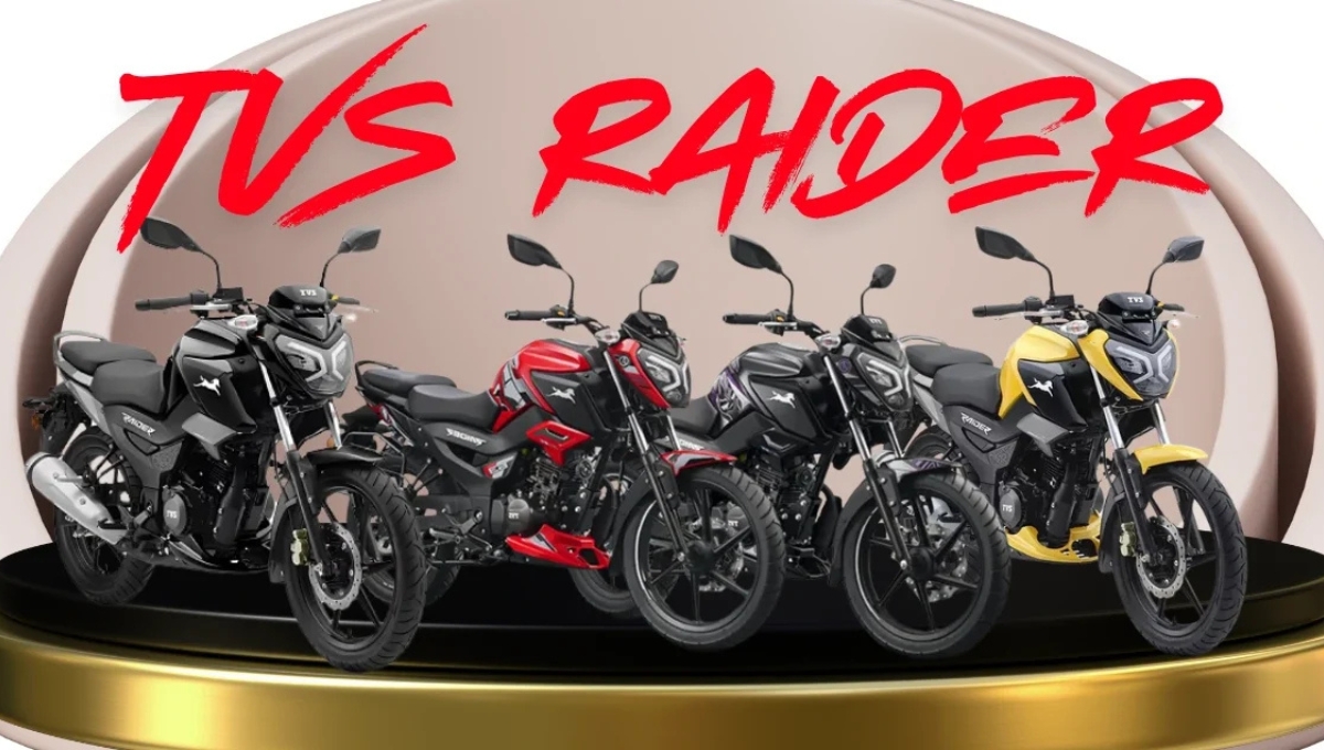 95,000 में मिलेगी 11.2 bhp की ताकत TVS Raider 125 के जबरदस्त फीचर्स ने जीता दिल