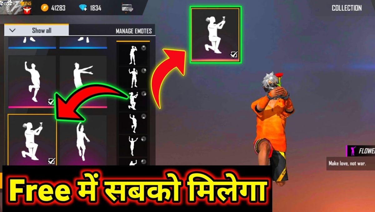 Flower of Love Emote