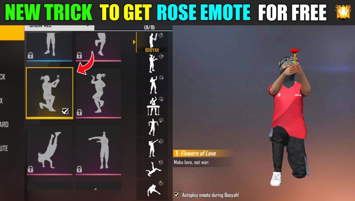 Flower of Love Emote