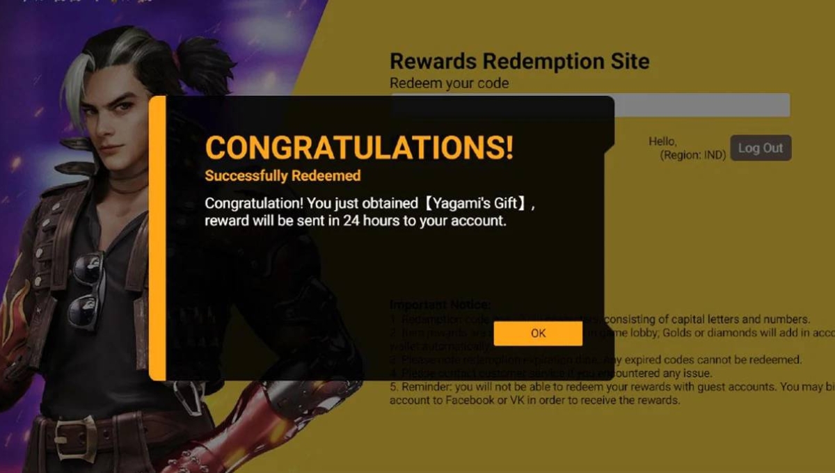 Redeem Code