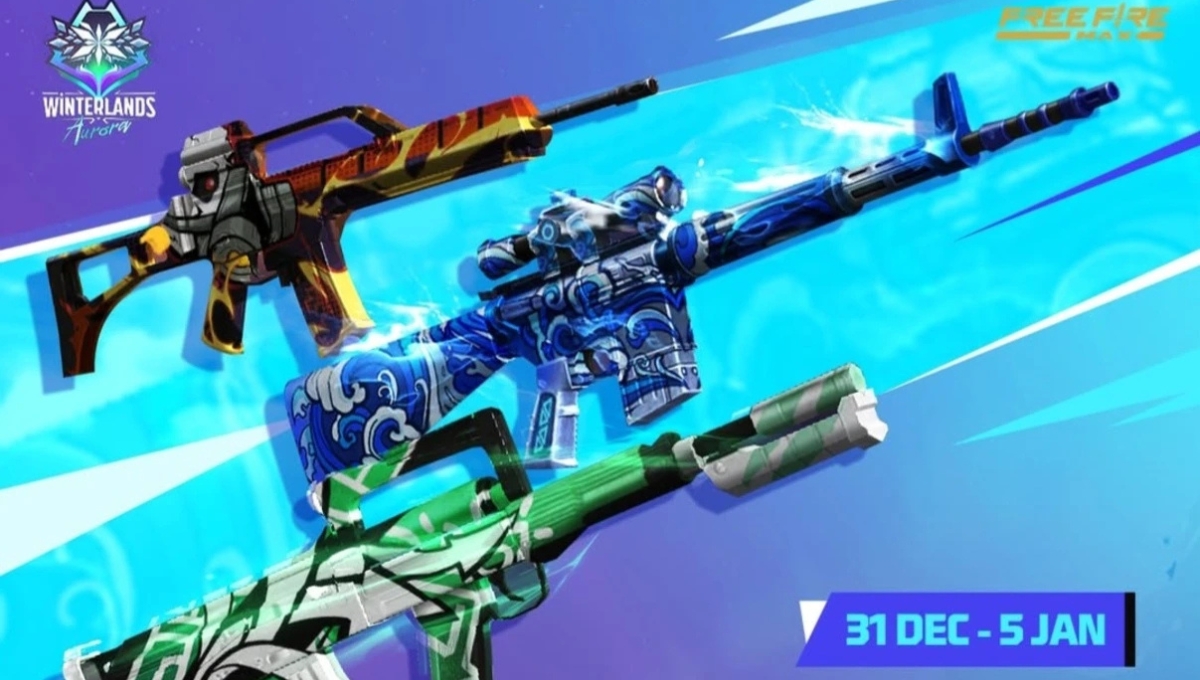 Free Fire New Gun Skins 2025