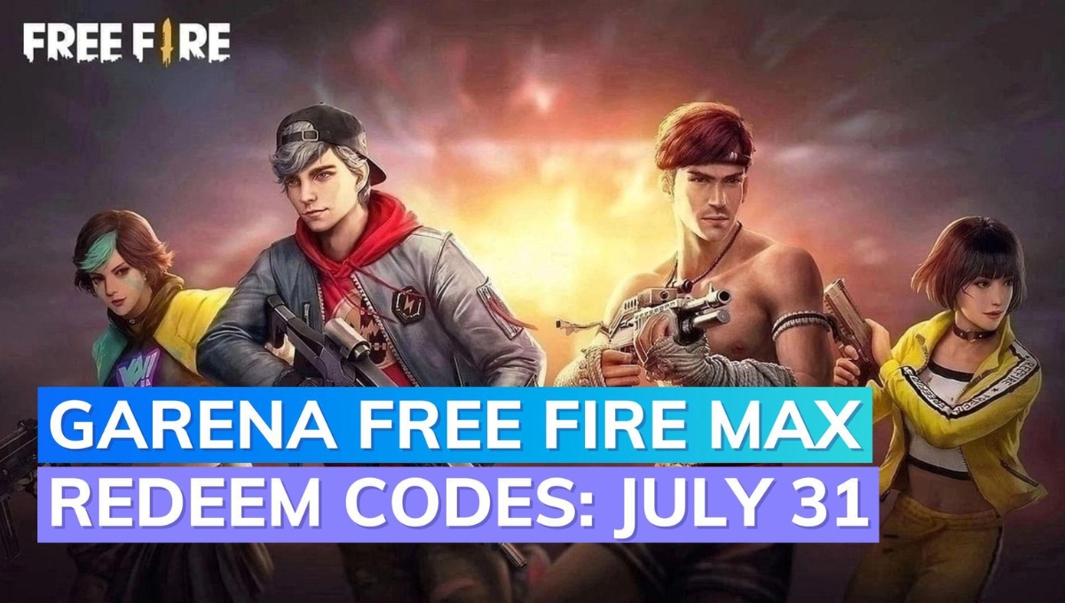 Free Fire Redeem Code 31 July