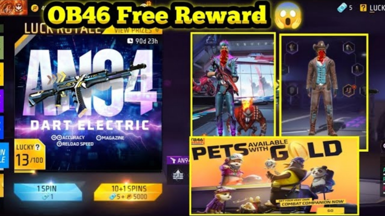 Free Fire OB46 Diamond Blast