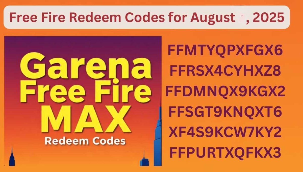 Redeem Code August 3