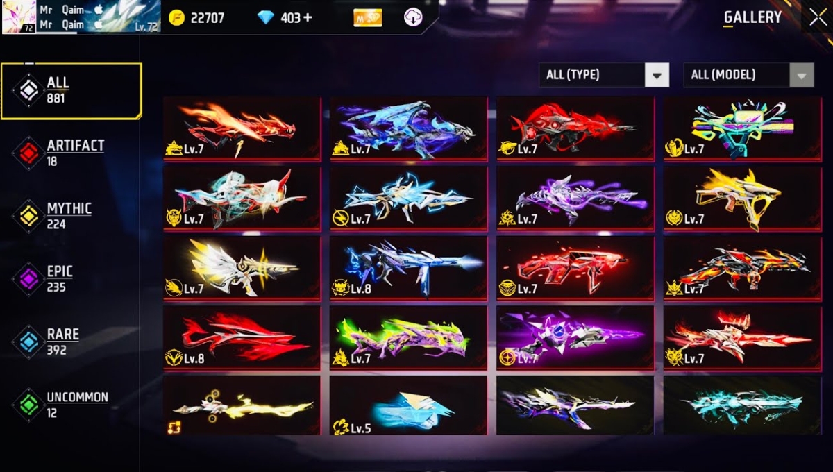 Evo Gun Skins