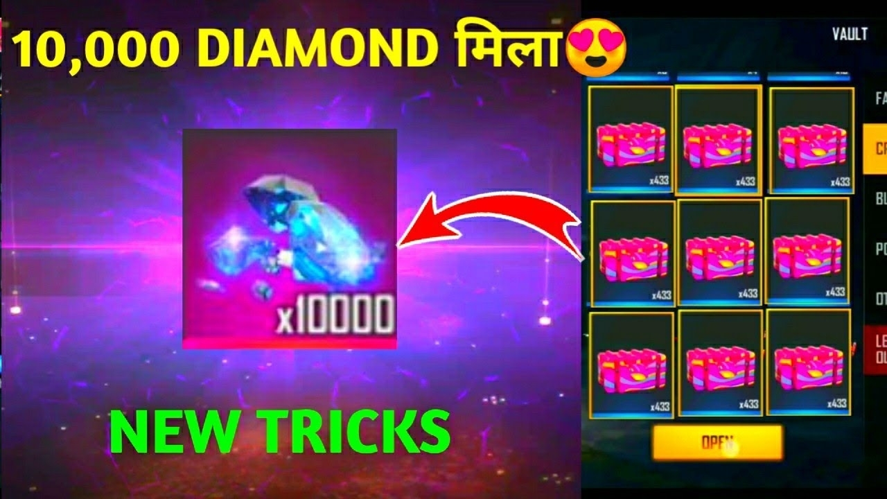 Free Fire 10000 Diamond Event