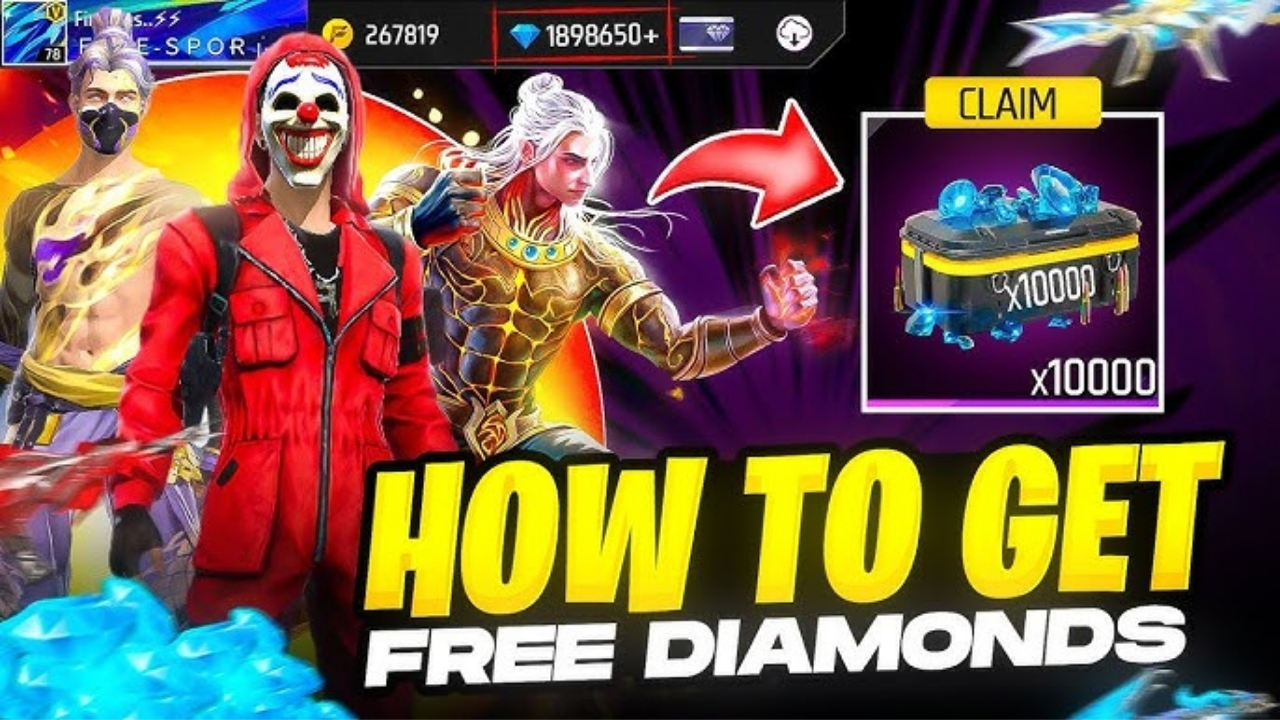 Free Fire 10000 Diamond Event