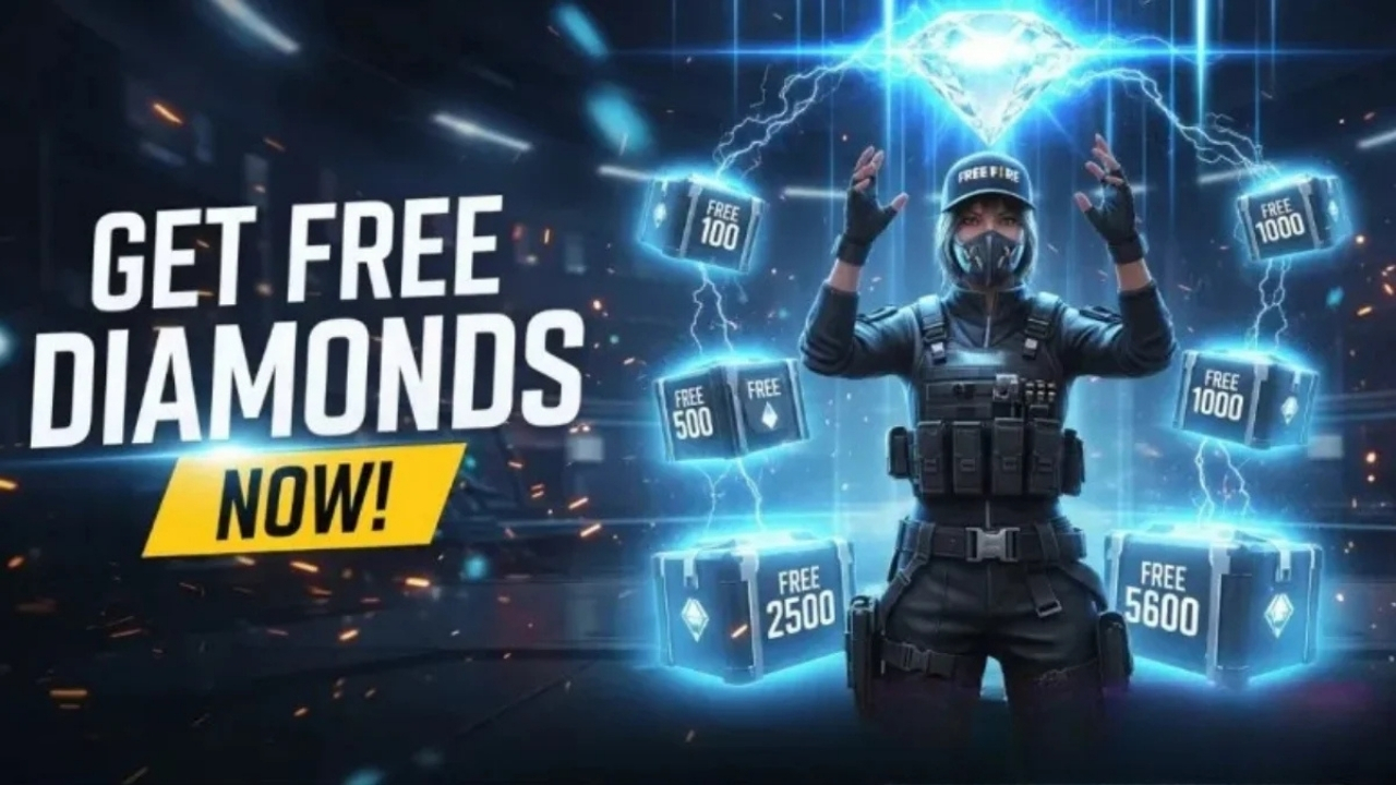 Logo Truco Free Fire Diamond