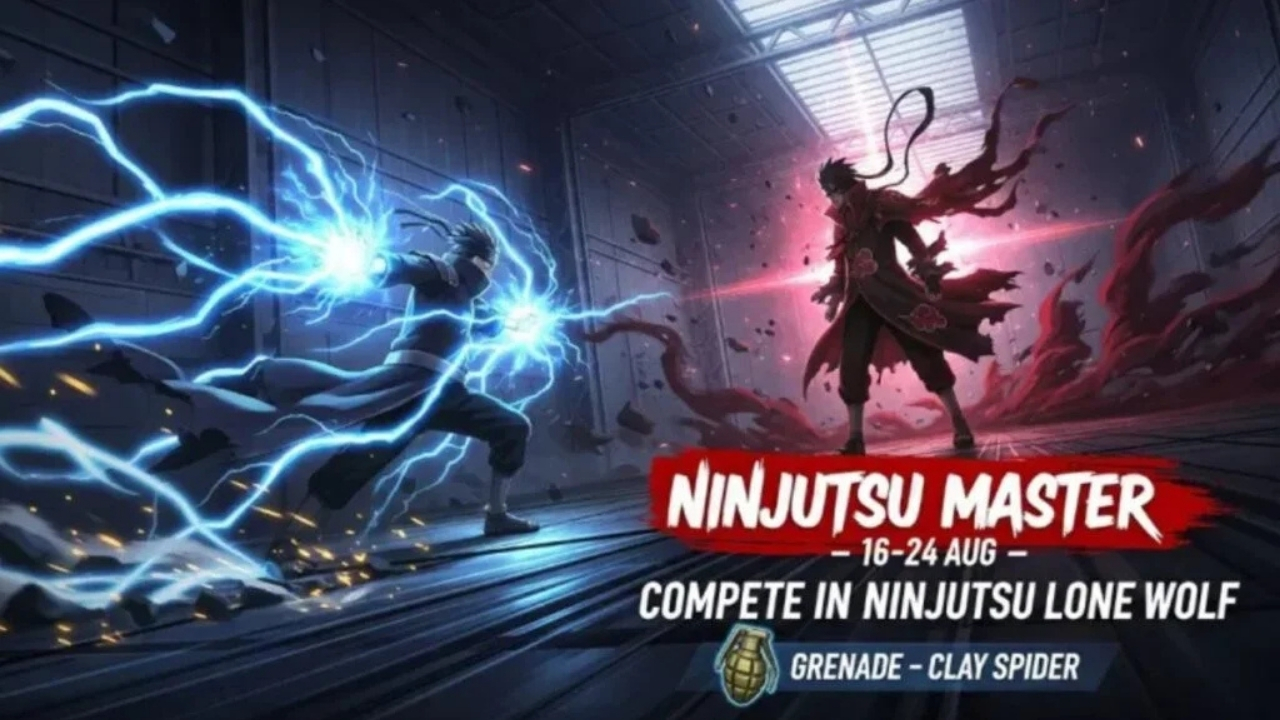 Ninjutsu Master Free Fire Event 2025