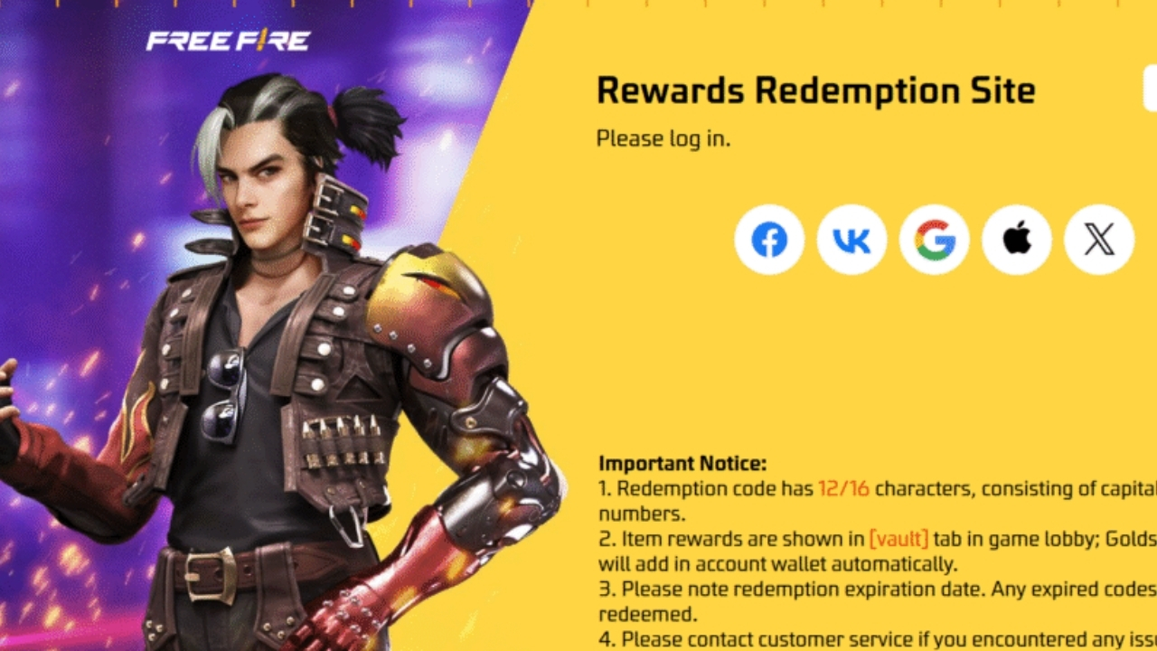 Free Fire Bundle Code 2025