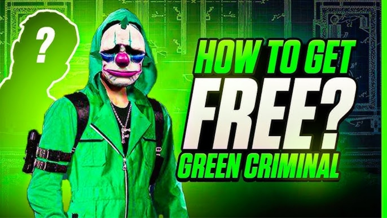 Free Fire Green Criminal Bundle 2025