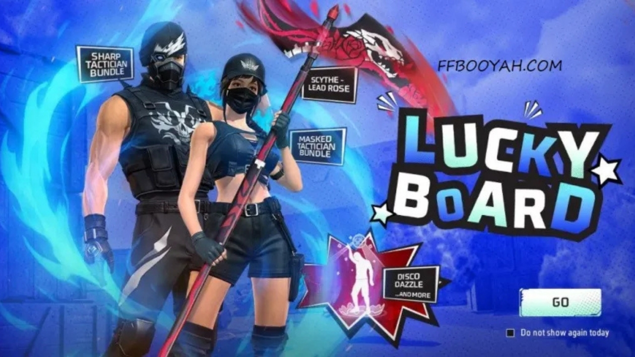 Free Fire Lucky Board