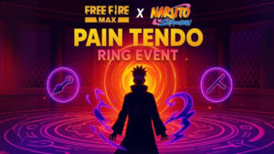 Free Fire MAX में आया Pain Tendo Ring Event – जीतिए Naruto वाला लेजेंडरी बंडल और बनिए असली निंजा वॉरियर