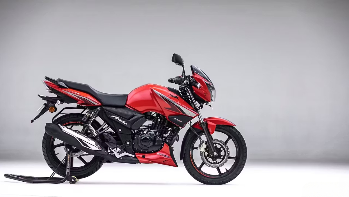 1.25 लाख की कीमत पर TVS Apache RTR 160 पावर, स्टाइल और सेफ्टी का परफेक्ट कॉम्बिनेशन