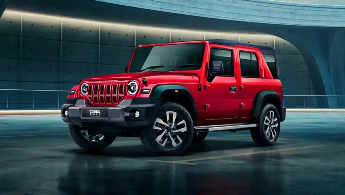 नई Mahindra Thar ROXX: 172bhp पावर, 15.2 kmpl माइलेज और 5-स्टार सेफ्टी रेटिंग