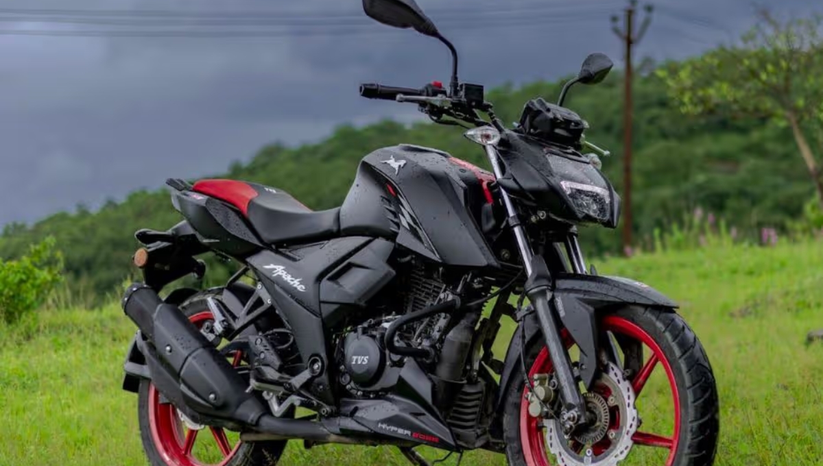 TVS Apache RTR 160 4V 2025: दमदार पावर, स्टाइल और 1.45 लाख की कीमत
