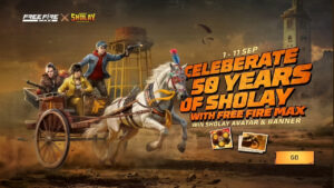 Free Fire 2025 में आया NAB Classic Sholay धमाका – अब गब्बर के डायलॉग्स के साथ करो गेम में एंट्री