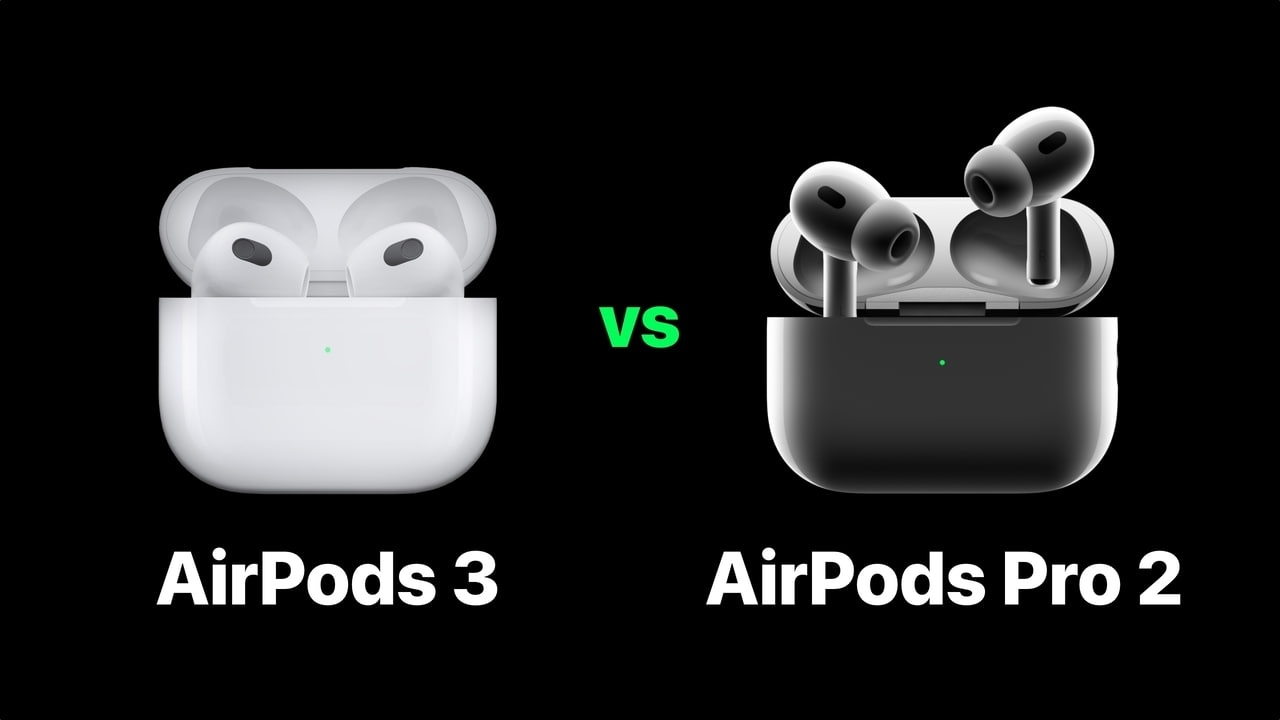 AirPods Pro 2 vs AirPods 3