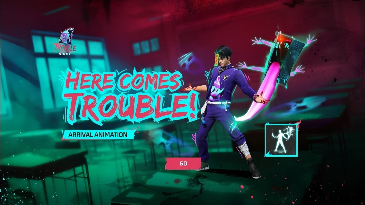 Here Comes Trouble Arrival Animation