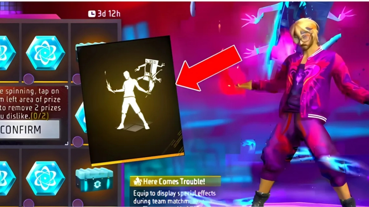 Here Comes Trouble Arrival Animation