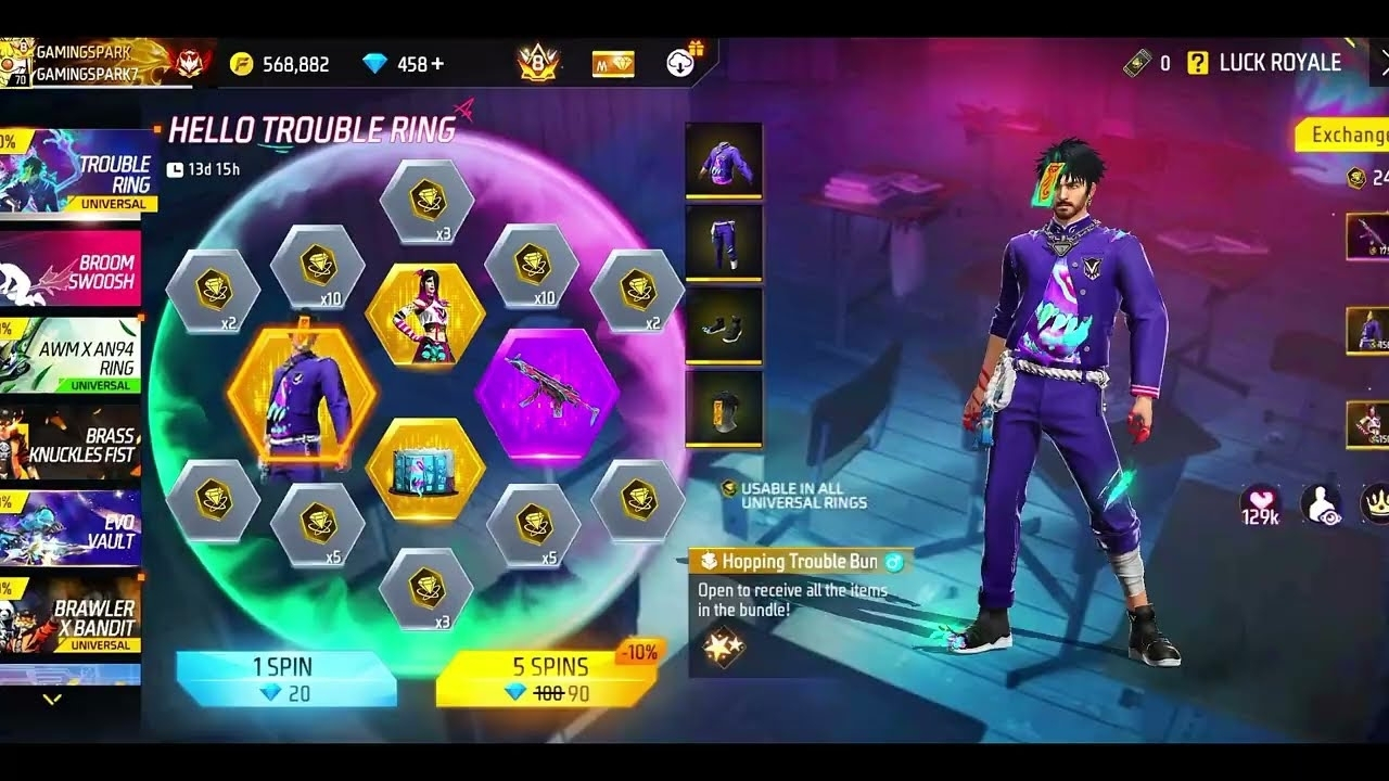 Hello Trouble Ring Event