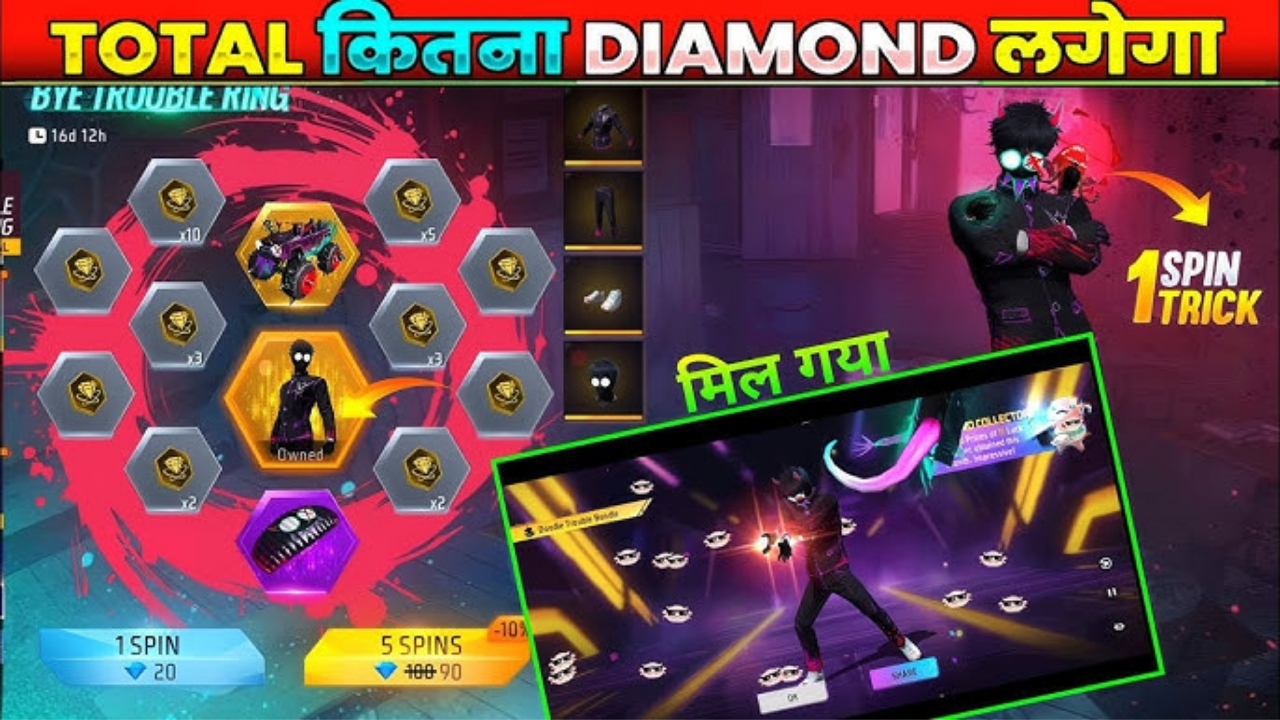 Bye Trouble Ring Event