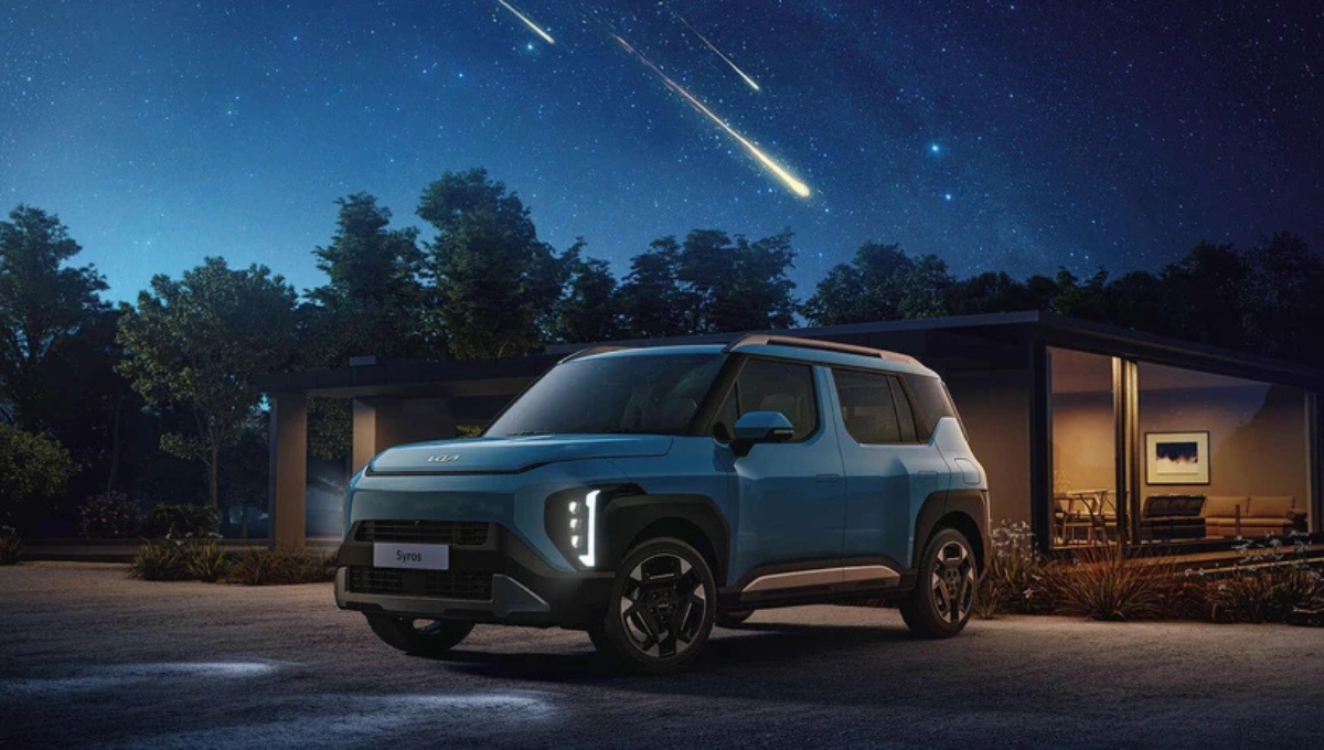 Kia Syros 2025: स्टाइलिश SUV, 17.65 kmpl माइलेज और एडवांस फीचर्स के साथ